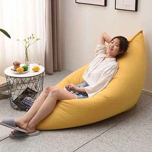 Shenrongtong Waschbare Sitzsack-Stuhl-Abdeckung, robuster Reißverschluss Sitzsack-Etui, weiche tragbare Sitzsack-Stuhl… – Bild 7