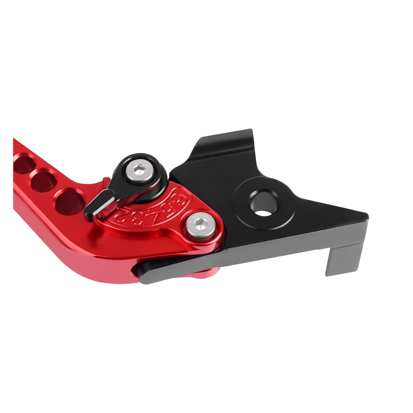 leviers de Freins pour Suzuki GSR750 GSR 750 2011-2018 Leviers d'embrayage De Frein Extensibles Pliants De Moto (Couleur : Rouge, Taille : Logo GSR)