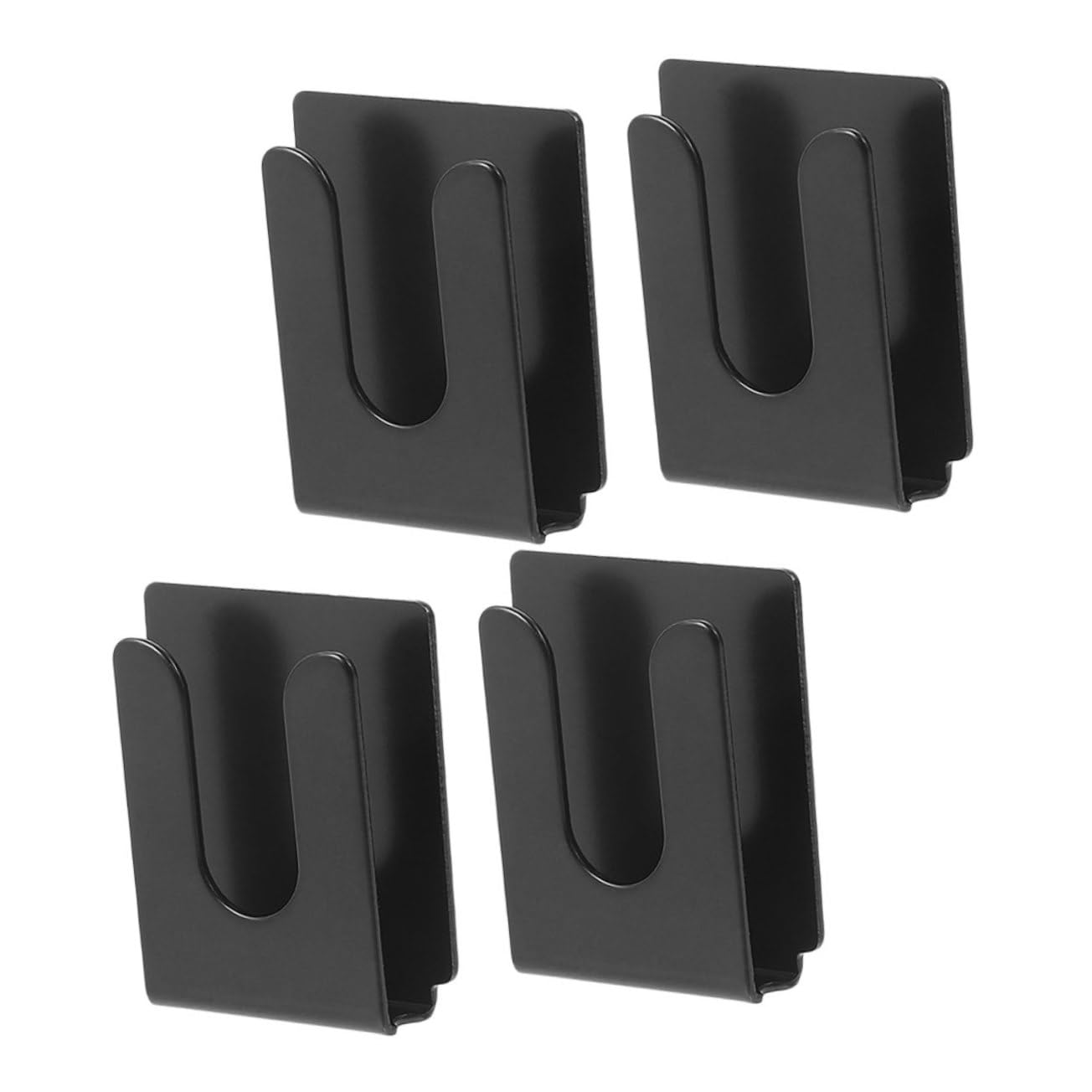 Levemolo 4Pcs Metal Car Microphone Holder Mic Mount with Back Support for Enhanced Stability Secure Installation and Easy Access Vehicles