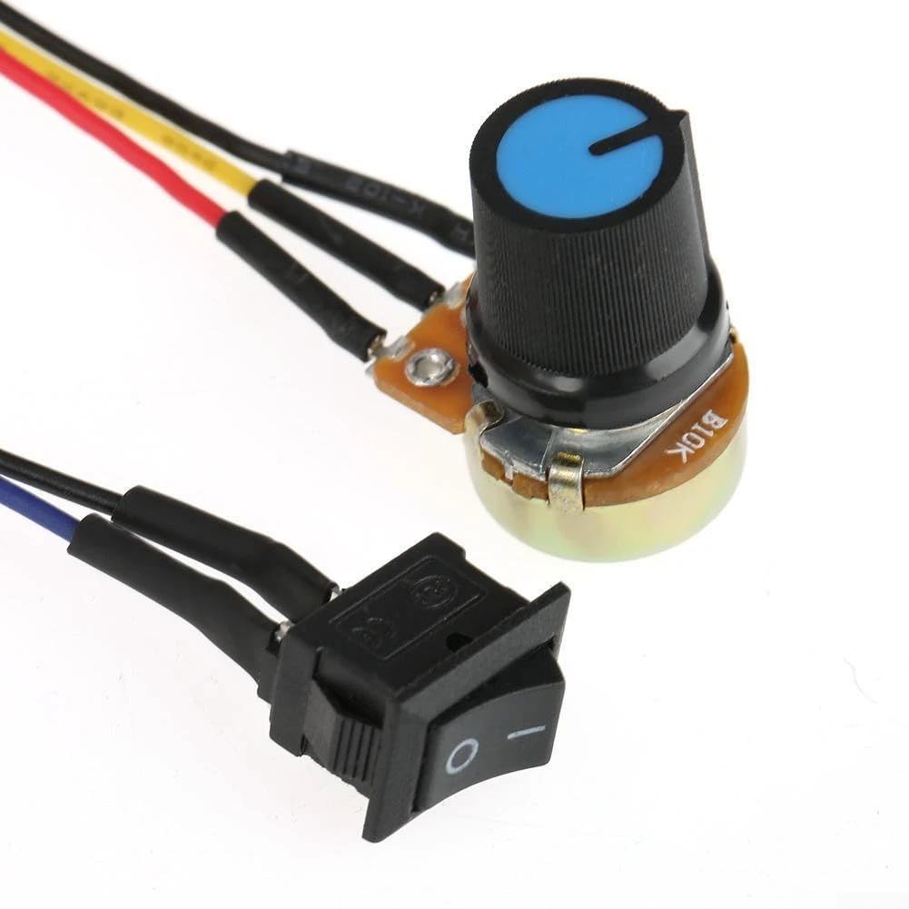 WS55-180 Controller motore brushless DC 20-50V 10A per driver bldc con regolazione inversa in avanti per ventole di scarico utensili elettrici mandrino CNC