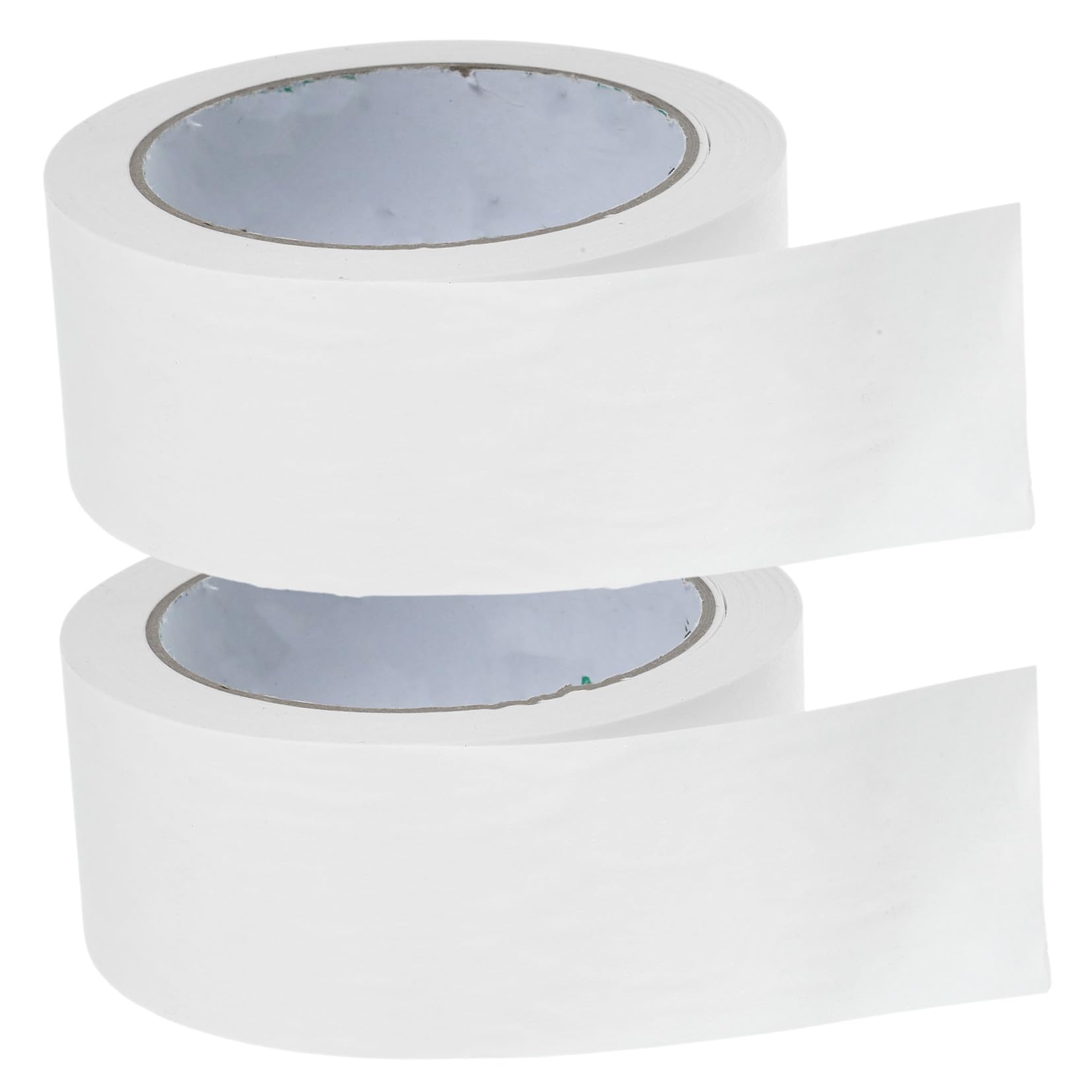 HOMSFOU 2rotoli Nastro Bianco Spedizione Per Carichi Pesanti Nastro in Carta Kraft Rinforzato Spesso Per Sigillare Scatole