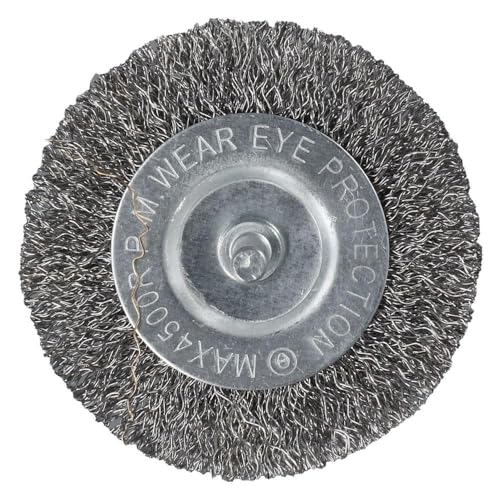 Image of 6 Pack Carbon Steel Wire Wheel Brush,Wire Brush Wheel Cup Brush Set,Drill Wire Brush Set with 1 /4-Inch Hex Shank for Rust Removal, Corrosion and Scrub Surfaces