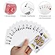 Partideal 4 X 56 Pokerkarten,Playing Cards,Karten Spielkarten, Wasserdicht Poker Karten mit 2 Eckzeichen, Kartenspiel für Party (Rot+Blau)