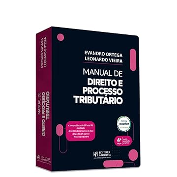 Capa do livro Manual de Direito e Processo Tributário