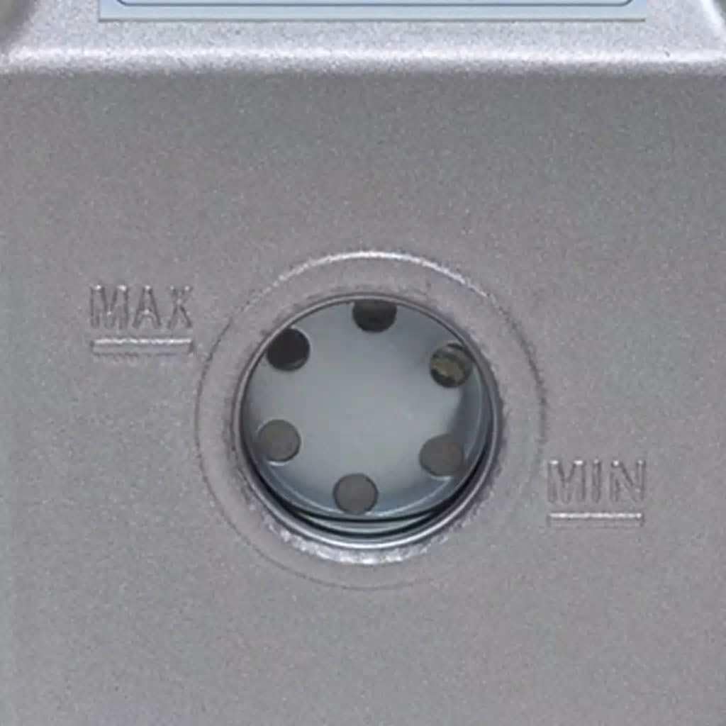 Vakuumpumpe mit 2-Wege-Verteiler und Manometer Set für Klimaanlagen, professionelle Kältemittel Wartung, Aluminiumgehäuse, inklusive Schläuche, Adapter, Haken