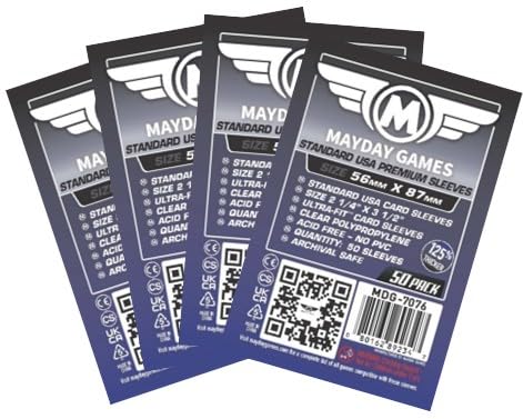 MayDay Games Forest Shuffle Premium Compatible Card Sleeve Bundle