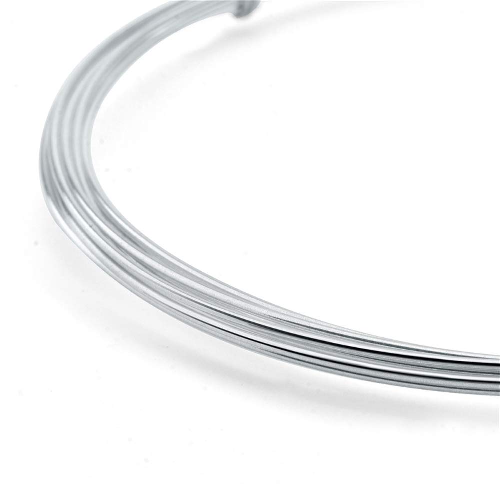 Fil Argent Sterling 925 - 0.5mm - 1m - Pour Bijoux Et Création