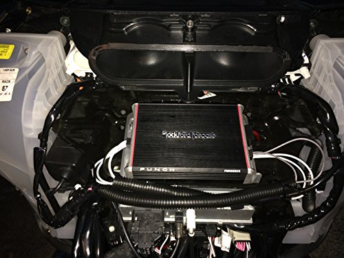 Amplifier Mount fits 2014 to Present Harley Davidson Batwing Wiring kit and amp Mount Compatible with Rockford Fosgate PBR400X4D or pbr300x2 or pbr300x4WILL NOT FIT 2013 & Older Bikes