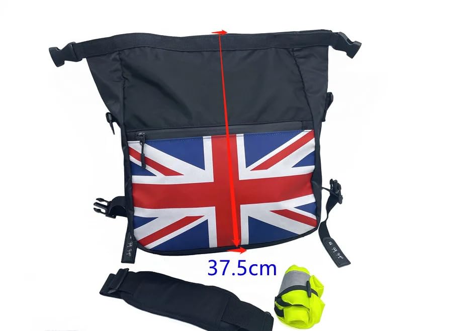 Sac Union Jack Brompton London Craftwork l'esprit du cyclisme anglais