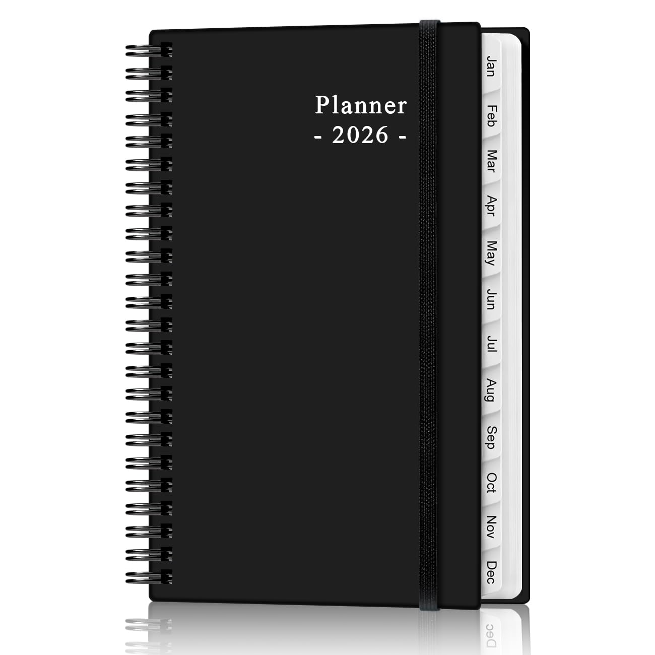 2026 Pocket Planner/Calendar - 2026 Weekly & Monthly Planner from January 2026 to December 2026, 12 Months Tabs, 3.75" x 6.75", Green
