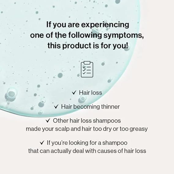 GROWUS Recover Therapy Shampoo For Woman and Man, 16.9 fl.oz, Hair Strengthening Shampoo for Fine, Thin Hair, Free from Paraben, Sulfate