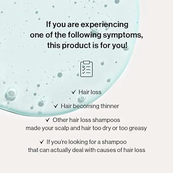 GROWUS Recover Therapy Shampoo For Woman and Man, 16.9 fl.oz, Hair Strengthening Shampoo for Fine, Thin Hair, Free from Paraben, Sulfate