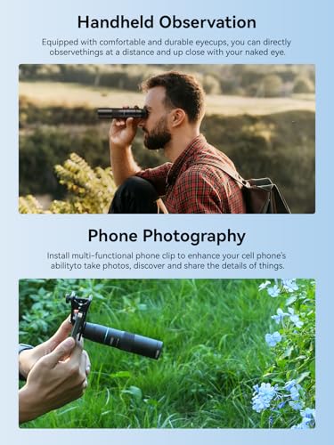 MIAO LAB 10X Telephoto Lens & 200mm Macro Lens, 2-in-1