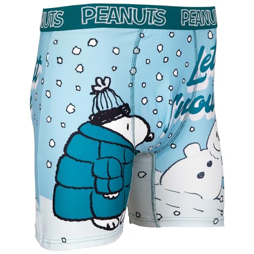 Peanuts Snoopy Let It Snow Boxer Briefs3
