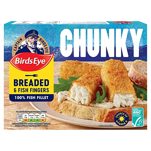 Birds Eye Breaded Chunky Fish Fingers, 360g (Frozen)