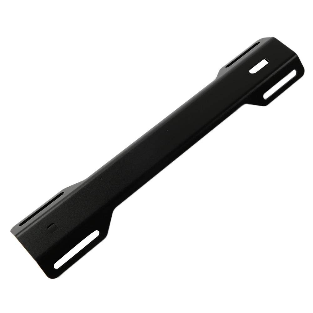 Keenso Metal Diving Backplate Halterung, Aluminiumlegierung Harness Backplate Back Plate Stützhalterung für Tauchen unter Wasser(Schwarz)