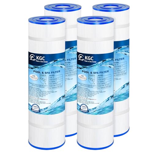 CCP420 Pool Filter Cartridges 4 Pack Replacement for Pentair CCP420 - for Clean and Clear Plus 420 PCC105-PAK4 for Unicel C-7471 R173576 for Filbur FC-1977 570-0425 420 sq.ft. L x OD: 26x7