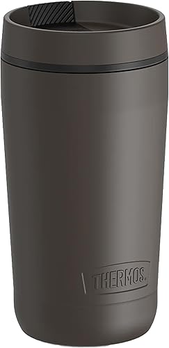 Miniatura 2 de THERMOS ALTA SERIES - Vaso de acero inoxidable, 12 onzas, color negro mate