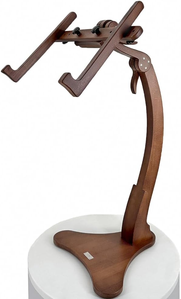 Embroidery Stand - The Sequoia Adjustable Hoop Holder with Q-Snap Frame Compatibility, DIY Craft Floor Stand for Cross Stitch and Needlework Projects W-Stands