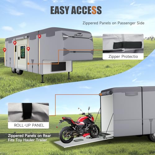 5th Wheel RV Cover 34'-37'