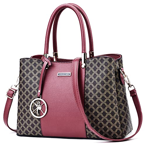 Image of KURGOOL Women Purses and Handbags Top Handle Satchel Shoulder Bags Messenger Tote Bag for Ladie