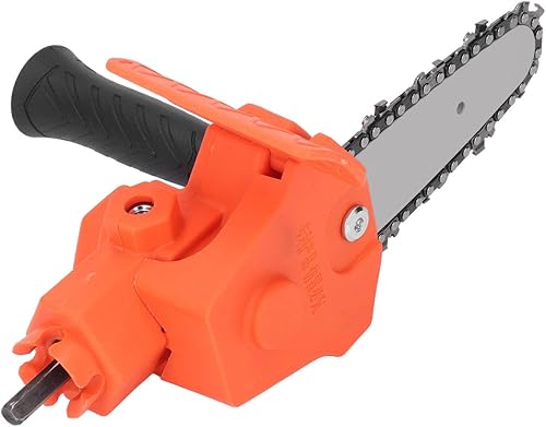 Miniatura 9 de FOUF Taladro eléctrico modificado a herramienta de motosierra eléctrica, accesorio de motosierras eléctricas, herramienta de corte de carpintería,