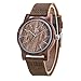 Produktbild Uhren Aus Holz Unisex Analog Japanisches Quarzwerk mit Leder Armband W1008A