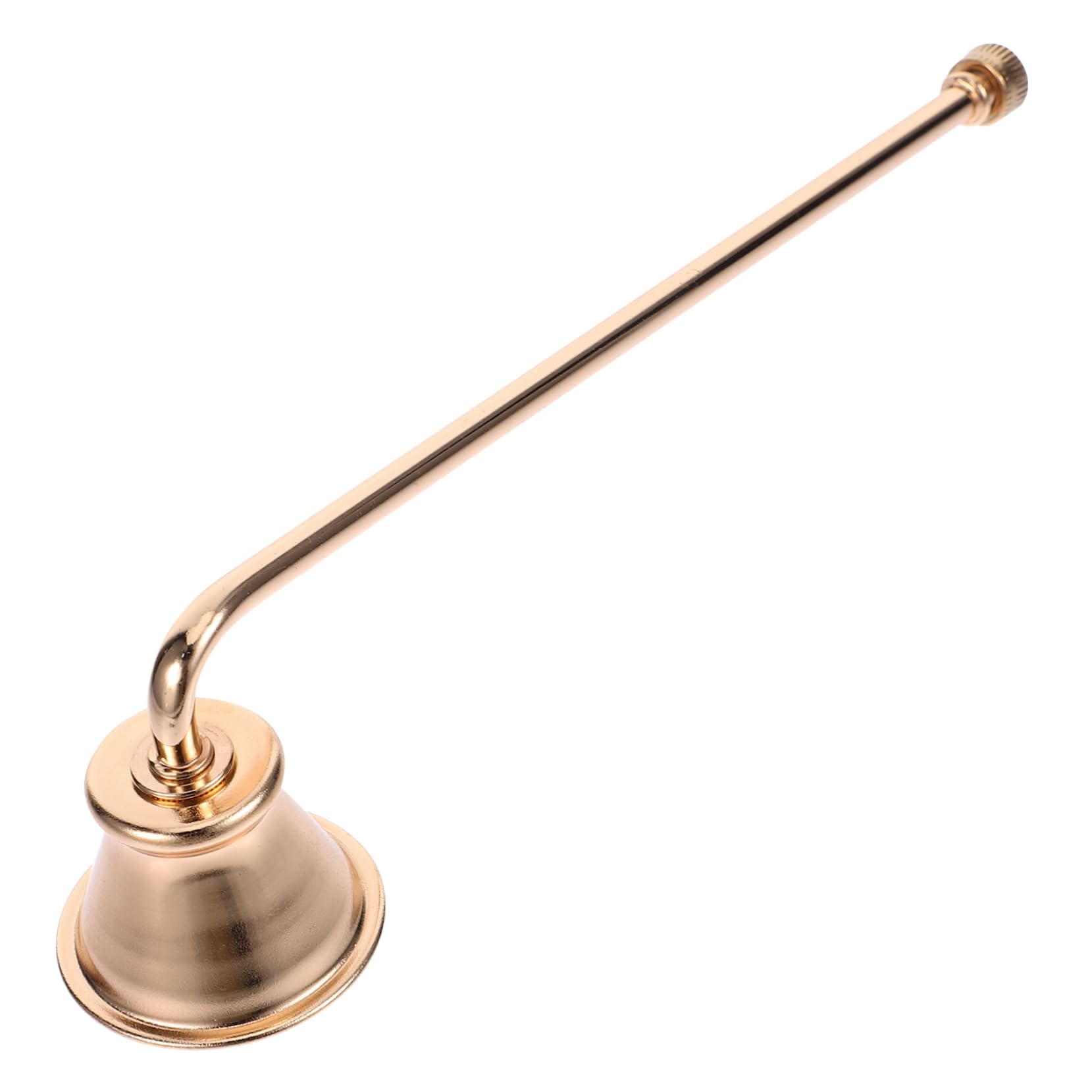 Happyyami Practical Metal Candle Snuffer Long Handle Small Candle Extinguisher for Safe Wick Flame Extinguishment