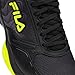 Fila Mens Volley Zone Pbf, Color: Blk/Csrk/Sfty, Size: 7.5 (1PM01793-007-7.5)