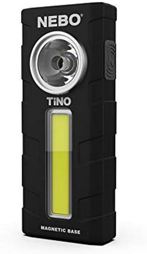 NEBO NB6809 Tino LED/COB Work Light Black 300 Lumen 3 AAA Alkaline