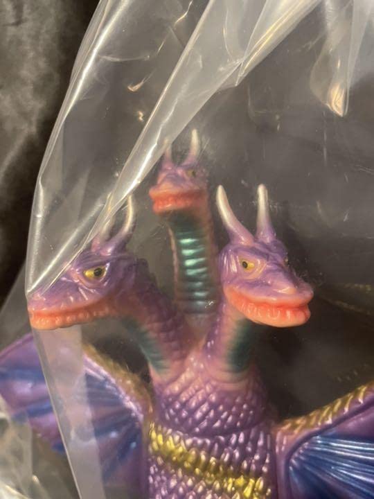 Amazon | ブルマァク キングギドラソフビ パープル M1号 マーミット