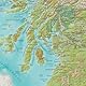 Karte von Schottland – Geschenk für Reisende – detaillierte Kartografie – 41,9 x 59,4 cm – Maps International