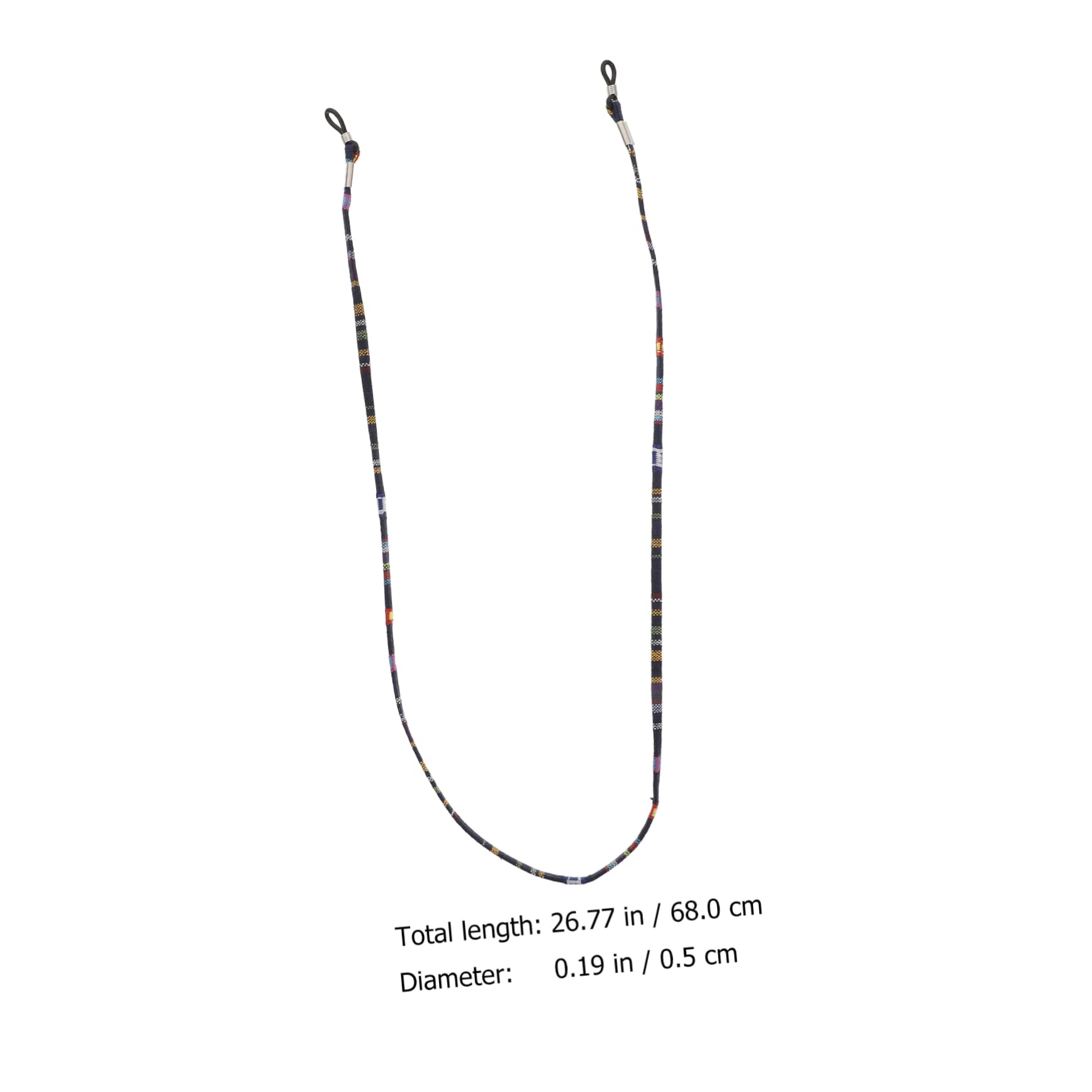 SOIMISS Brille Seil Sonnenbrillenclip Sonnenbrille Clip Brillenband Für Camping Brillenständer Anti-verlorener Brillenbügel Hängende Kette Polyester Baumwolle