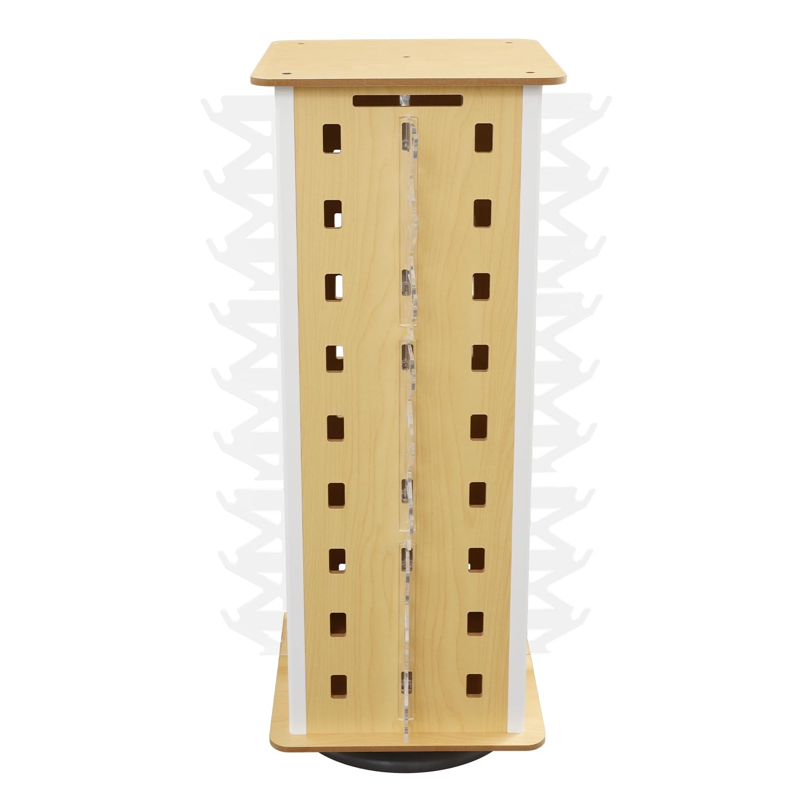 Porta Occhiali da Sole Girevole, Organizer, espositore Commerciale per Occhiali da Vista, Supporto Girevole per 36 Paia di Occhiali da Vista, espositore da banco per Occhiali da so