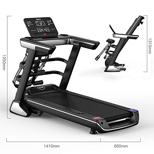 Image of Treadmills,Home Folding Electric Mute Treadmill Multifunction Indoor Fitness Equipment,Intended for Home /Office