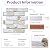 SMOOSTIKC 3D Faux Brick Wall Panels Peel and Stick, 10 Pcs 11.8" x 11.8", Small Brick-Look Textured Wall Sticker, Ultra-Light Thin PVC Wall Covering Tiles for Quick DIY, Retro Warm Whitewash