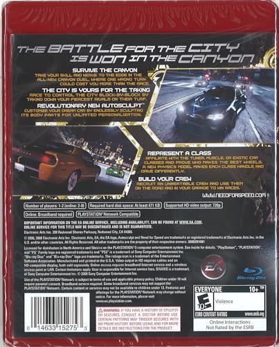 Electronic Arts 014633152753 Need For Speed: Carbon - Playstation 3 thumb #1