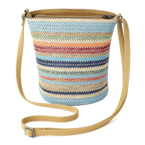 Cylindrical Crossbody Bag For Women