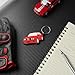 Vintage M3 e30 M Motorsport PVC Rubber Keychain - FOB Accessories – Automotive Gift Idea (Brilliant Red)