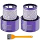 Ersatzfilter für Dyson V10 Cyclone Series, Absolute, Animal, Total Clean, Motörhead, SV12, Ersetzen Sie Teil #969082-01, Waschbare und wiederverwendbare kabellose Staubsauger