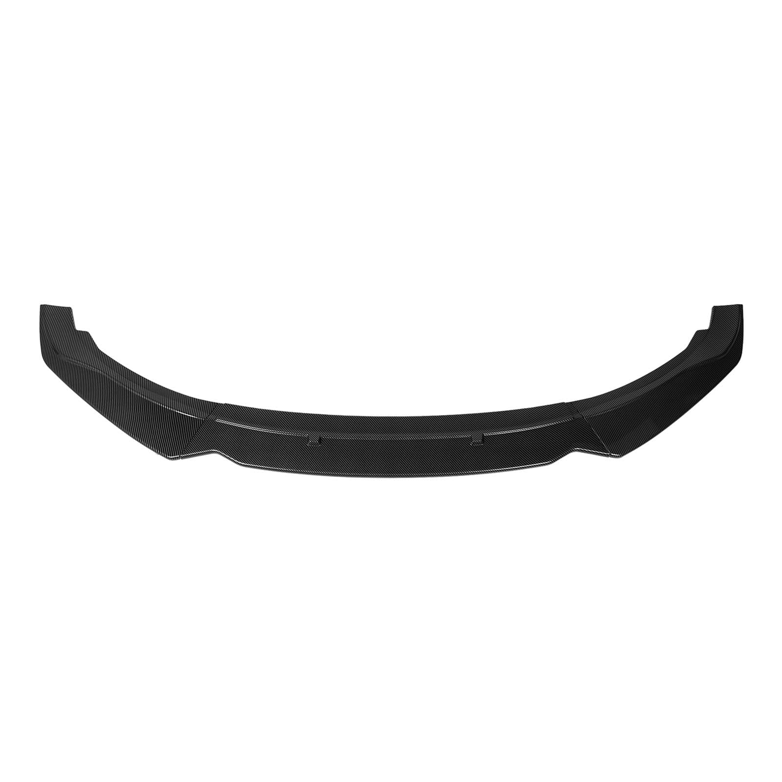 3 szt. Zestaw rozdzielaczy przedniego zderzaka samochodu ze spojlerem podbródkowym (Carbon Fiber Style)