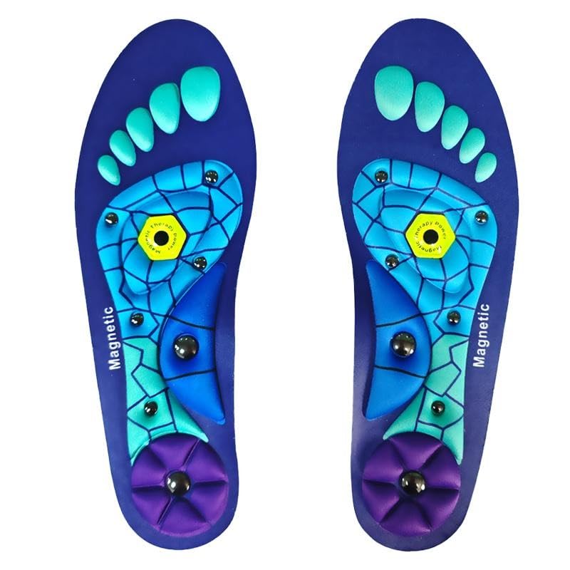 Shock Absorbing Insoles for All Day, Pain Relief Plantar Fasciitis,...