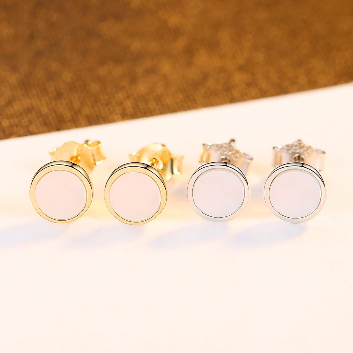 NONNYL Gifts for Wife Jewelry - Pearl Jewelry Earrings for Women, Birthday Jewelry for Girlfriend, Valentine's Day for Wife, Mother's Day for Mom Grandma N4759