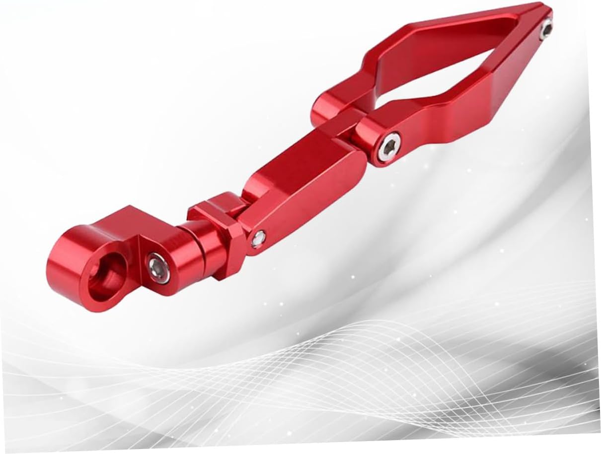 Foldable Motorcycle Brake Line Clamp Tubing Shut-off Plier for Fuel Brake and Heater Hoses Auto Repair Tool with Smooth Edges Portable Red Clamp for Scooter