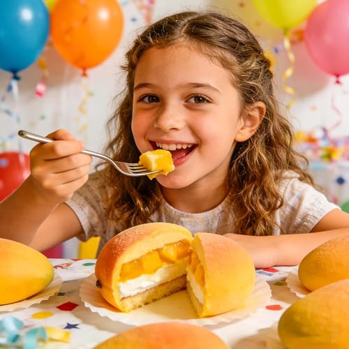 Image of MoldBerry Mango Silicone Mold 6 Cavity | 3D Mango Shape Mousse Cake Mould | Food Grade Silicone Chocolate, Ice Cream, Jelly & Dessert Baking Mold | Freezer & Oven Safe | Multicolor Pack 1