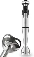Processador Mixer de Mão 1000W Vertical Turbo Whey Bebidas Sopas (Prata 110V)