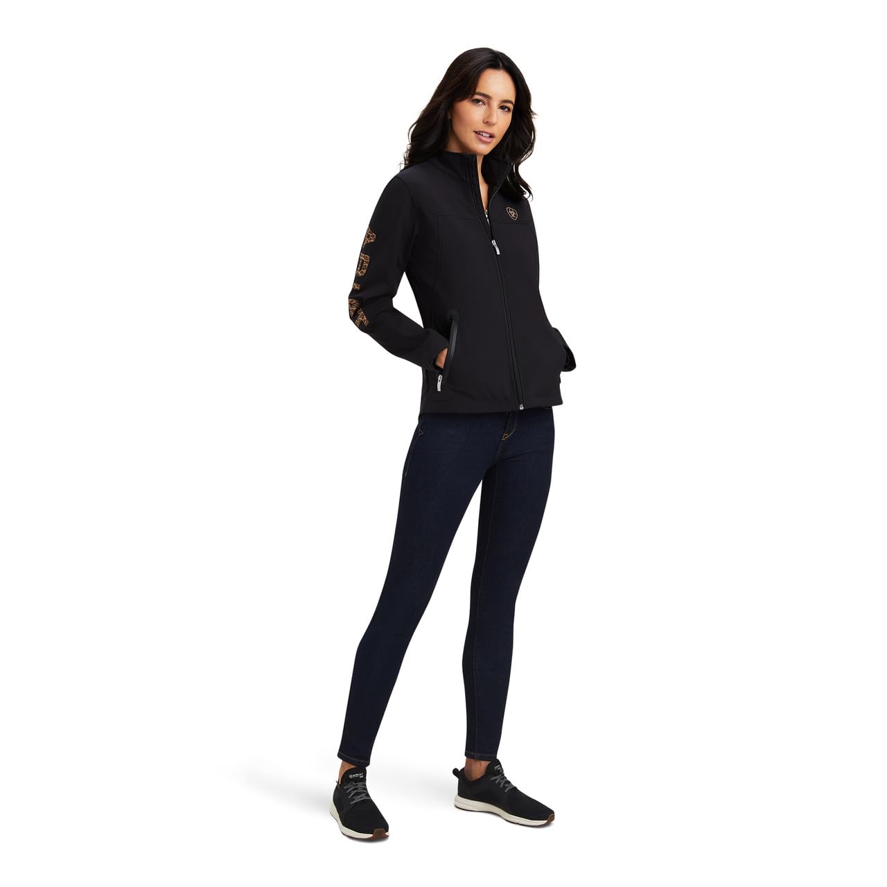 ARIAT New Team Softshell Jacket – Women’s Wind and Water Resistant Jacket