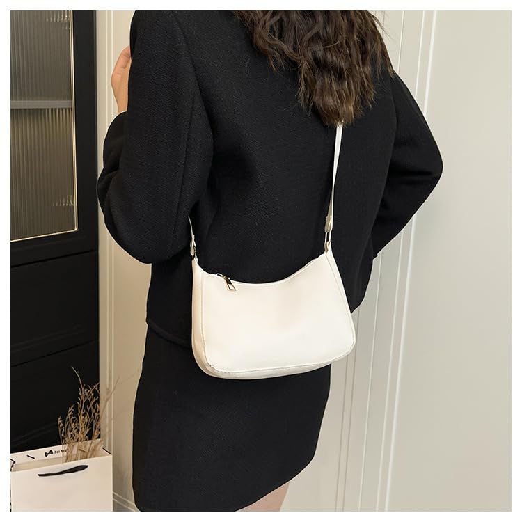 Bolsos bandolera para mujer, bonito bolso hobo tipo tote, minicartera con cierre de cremallera miniatura 5