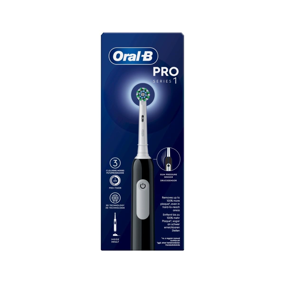 Oral-B Pro 1 Cross Action Black
