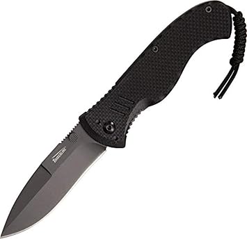 TIMBERLINE 1162 Battle Hog Knife with Serrated Edge Spearpoint Blade